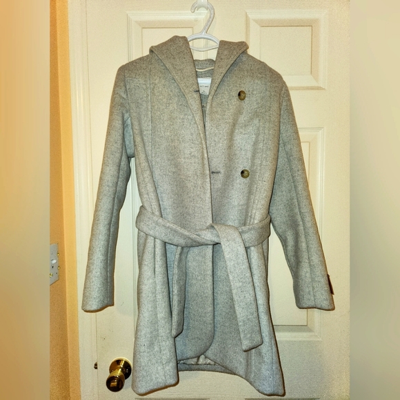 WILFRED - Wool Coat Grey - Picture 1 of 9